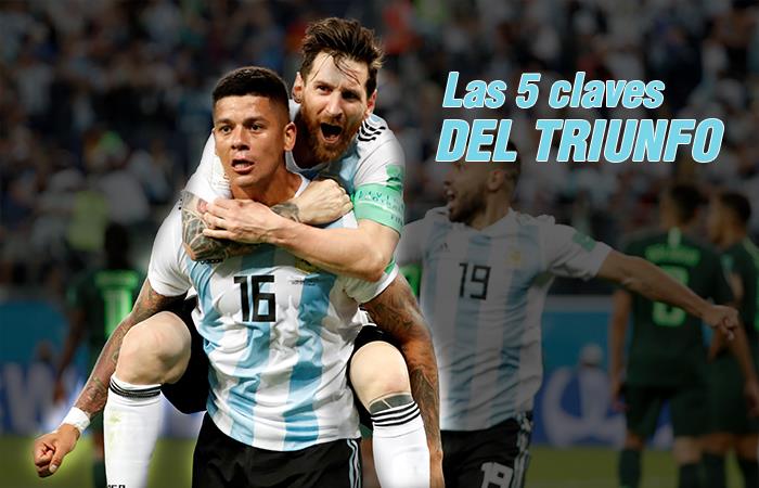 Selección Argentina. Foto: EFE