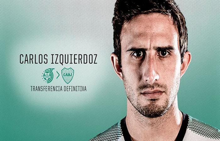 Carlos Izquierdoz fue oficializado como jugador de Boca Juniors. Foto: Twitter