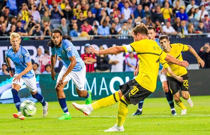 Mario Götze puso el único gol del partido. Foto: EFE
