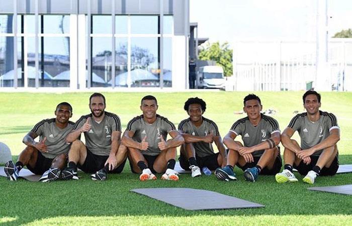 El equipazo de la Juventus de cara a la nueva temporada. Foto: Twitter