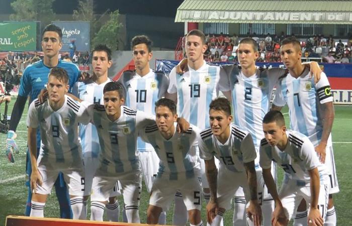 La Argentina Sub 20 sueña con el título. Foto: Twitter