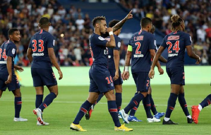 Paris Saint Germain venció por 3-0 al Caen. Foto: Twitter