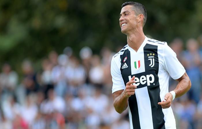 Cristiano Ronaldo debuta con la Juventus. Foto: AFP