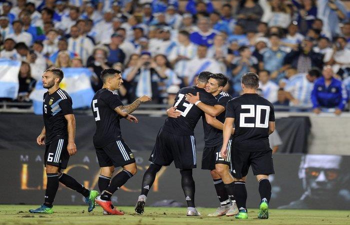 Argentina venció 3-0 a Guatemala. Foto: Twitter