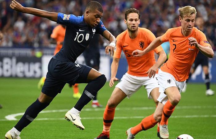 Francia cae 0-0 ante Holanda. Foto: Twitter