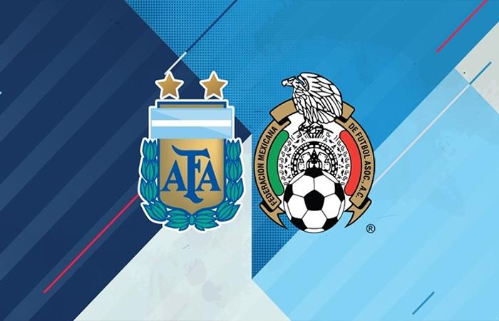 Argentina vs México. Foto: Twitter
