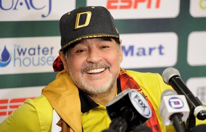 Diego Maradona. Foto: EFE