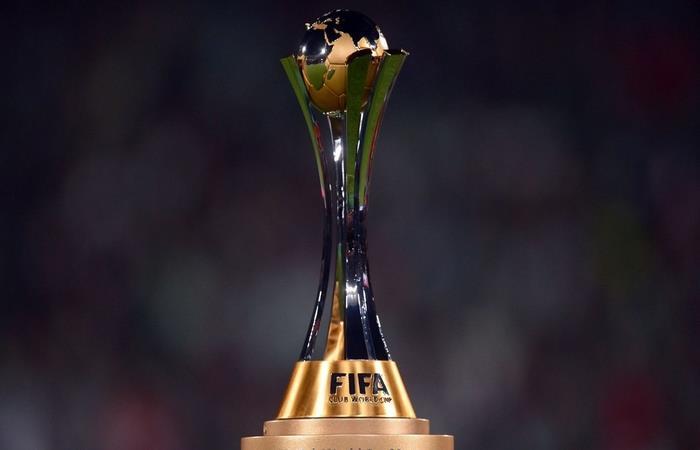 El trofeo del Mundial de Clubes. Foto: AFP