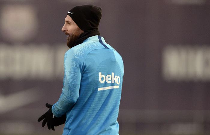 Messi está entre los convocados para el clásico por Copa del Rey. Foto: AFP