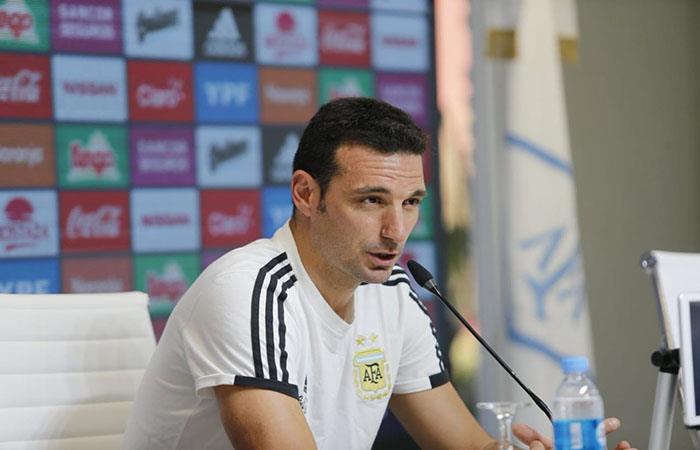 Scaloni será el entrenador de Argentina en Copa América. Foto: EFE