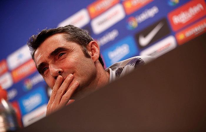 Valverde, preparado para visitar al Real Madrid. Foto: EFE