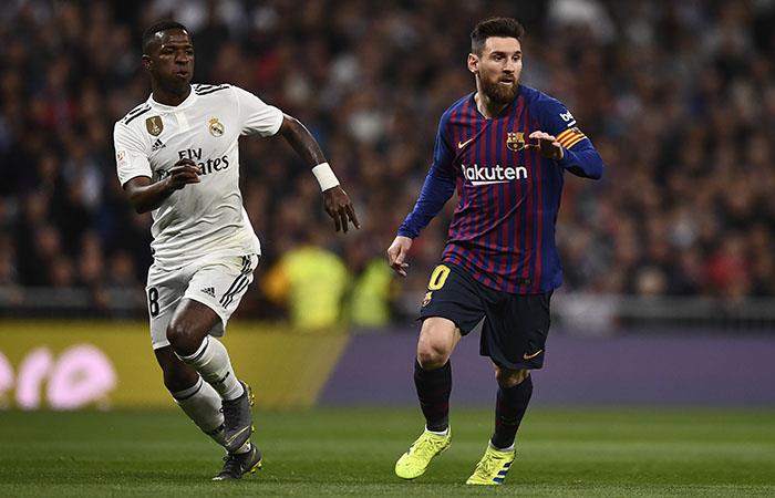 Messi intentará volver a marcar en el Bernabéu. Foto: AFP