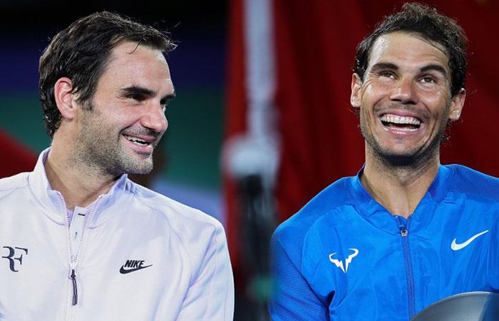 	 Federer venció a Nadal en los últimos cinco duelos. Foto: AFP