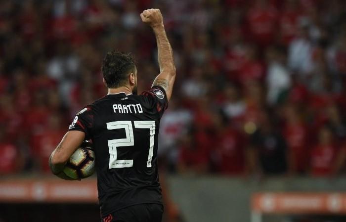 Pratto es el máximo goleador activo de la Copa Libertadores. Foto: AFP