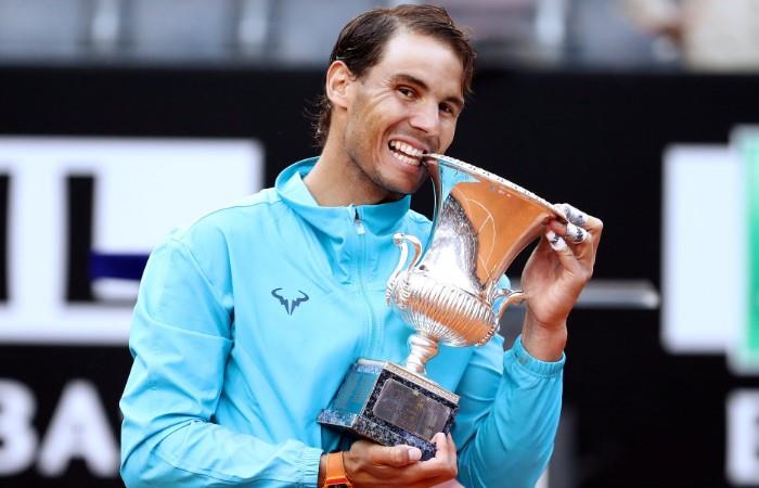 Nadal, nueve veces campeón en Roma. Foto: EFE