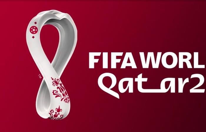 El logo del Mundial Qatar 2022. Foto: Twitter