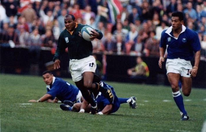 Chester se consagró campeón con Sudáfrica en el Mundial de 1995. Foto: Twitter