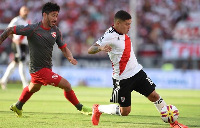 River e Independiente jugarían en 2020 por la final de la Copa Libertadores. Foto: Twitter