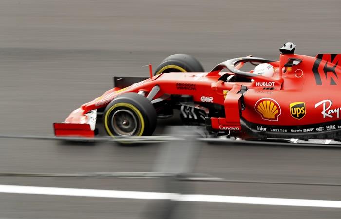 Leclerc y Vettel saldrán 1 y 2 en el GP de México. Foto: EFE