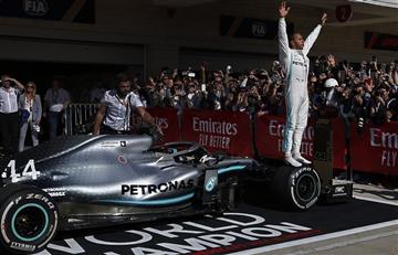 Lewis Hamilton ganó su sexto título Mundial de Formula 1