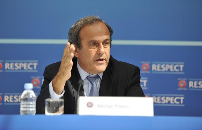 Michel Platini criticó al VAR y lo calificó como "mierda". Foto: Twitter