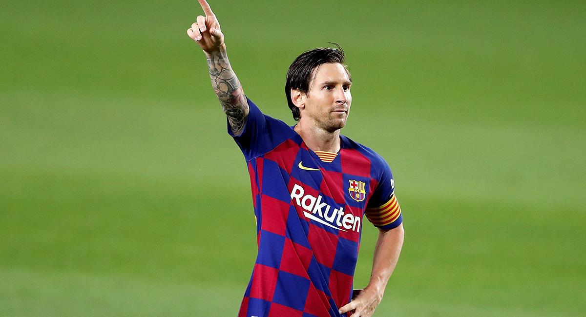 Lionel Messi marcó frente al Leganés el 2-0. Foto: EFE