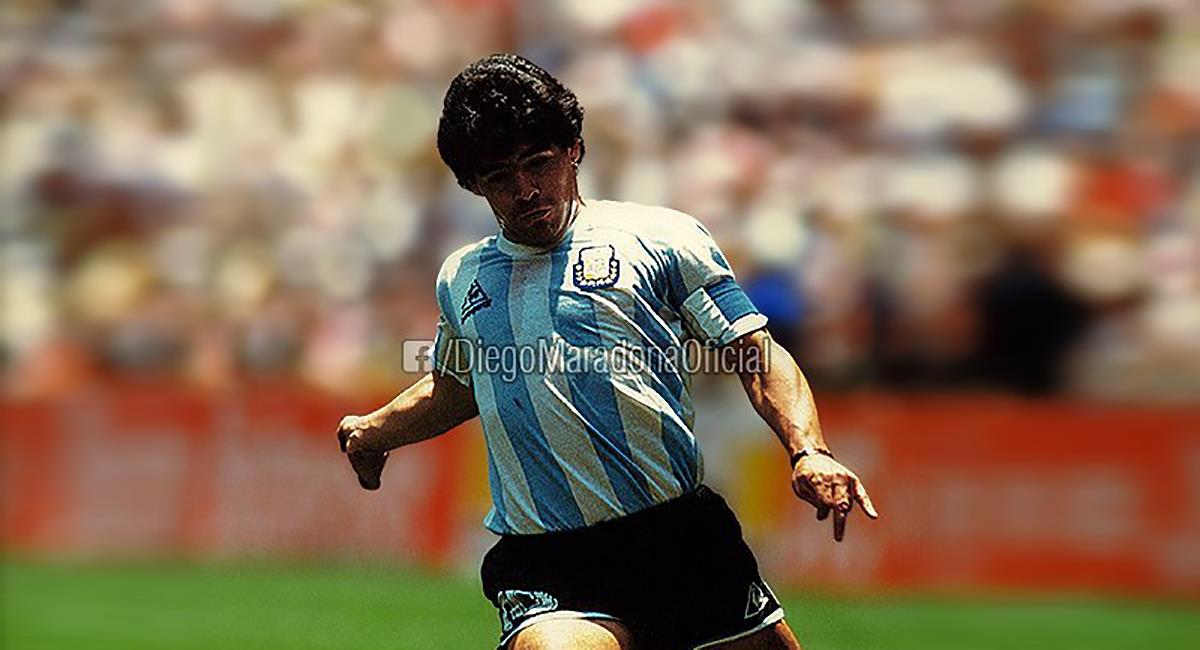 Diego Maradona disputó su primer mundial en España 82. Foto: Instagram - @maradona
