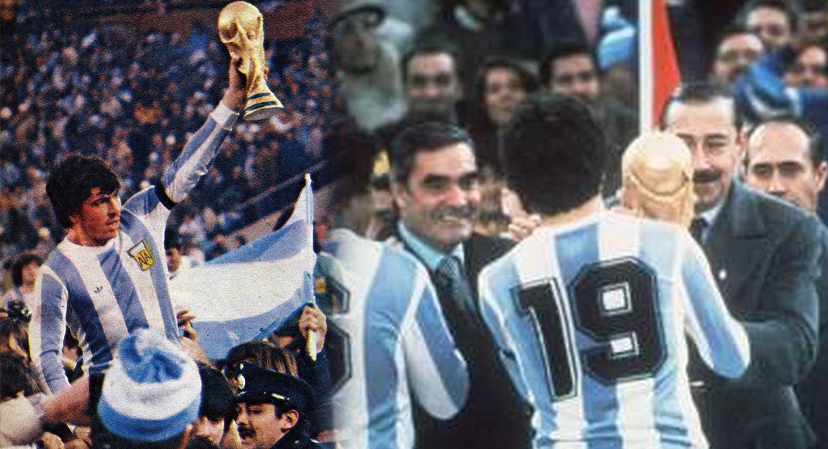 Argentina campeón del mundo en 1978. Foto: EFE