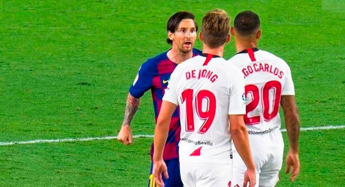 Messi alcanzó su gol 700 en España. Foto: Difusión.