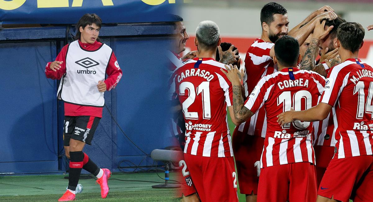 Luka Romero podría sumar minutos ante Atlético Madrid. Foto: EFE