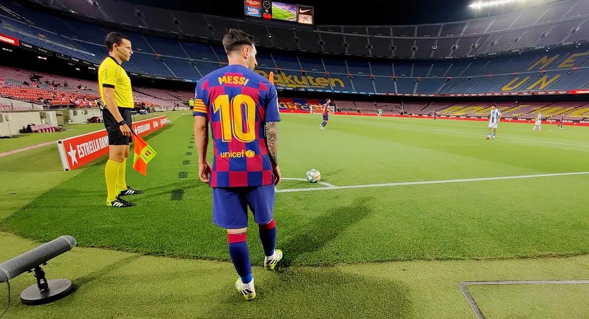 Lionel Messi sigue dejando huella en Barcelona. Foto: FC Barcelona