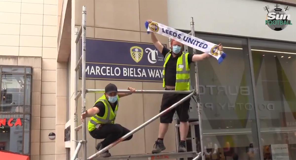 Marcelo Bielsa será el nombre de una calle de Leeds de Inglaterra. Foto: Captura The Sun Football