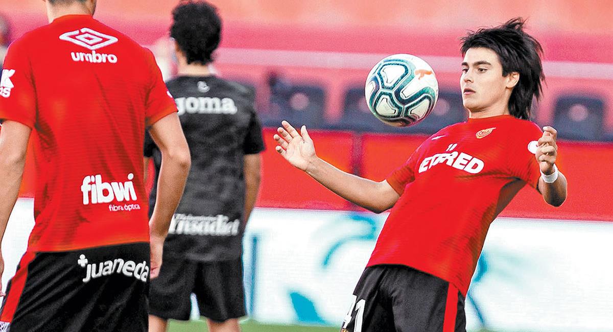 Luka Romero se refirió a la comparación con Lionel Messi. Foto: EFE