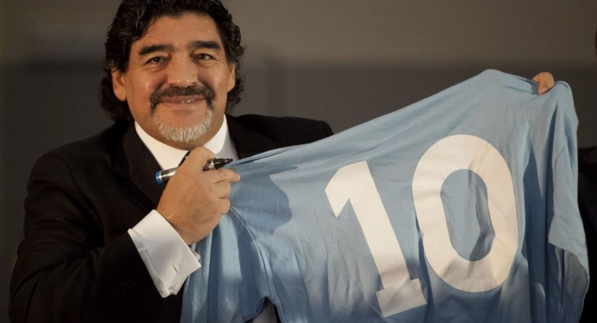 Diego Maradona se une a campaña "Juntos por Sudamérica". Foto: Andina