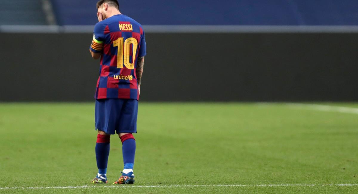 Lionel Messi le dice adiós al Barcelona luego de 20 años. Foto: Twitter Difusión