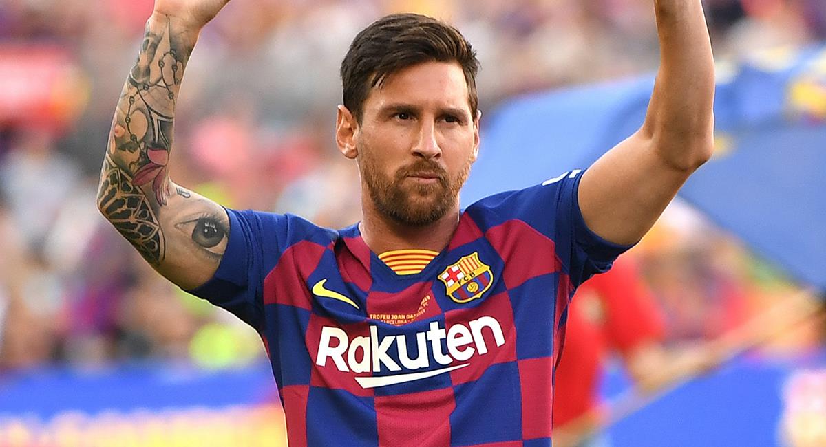 Lionel Messi seguirá en Barcelona una temporada más. Foto: Twitter Difusión