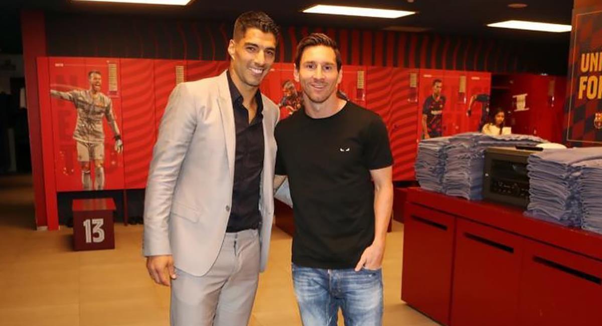 Messi envió mensaje a Suárez por su despedida. Foto: Instagram leomessi