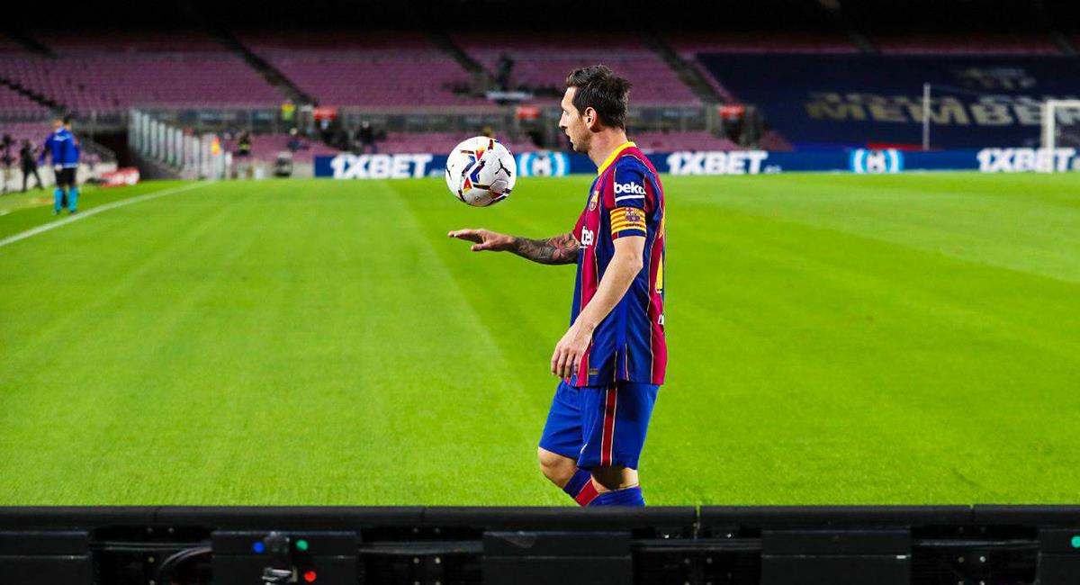 Messi, el deportista más rentable en Instagram. Foto: Twitter Barcelona FC