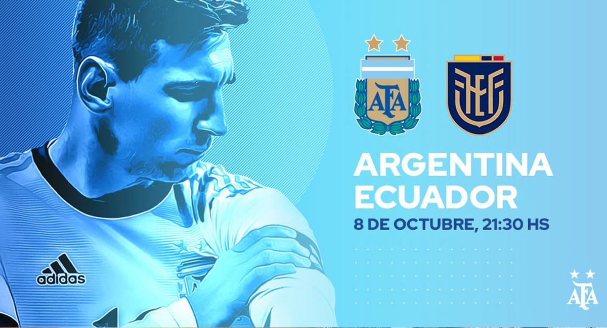 Confirman el 11 titular de la selección de Argentina para hoy. Foto: Twitter @Argentina
