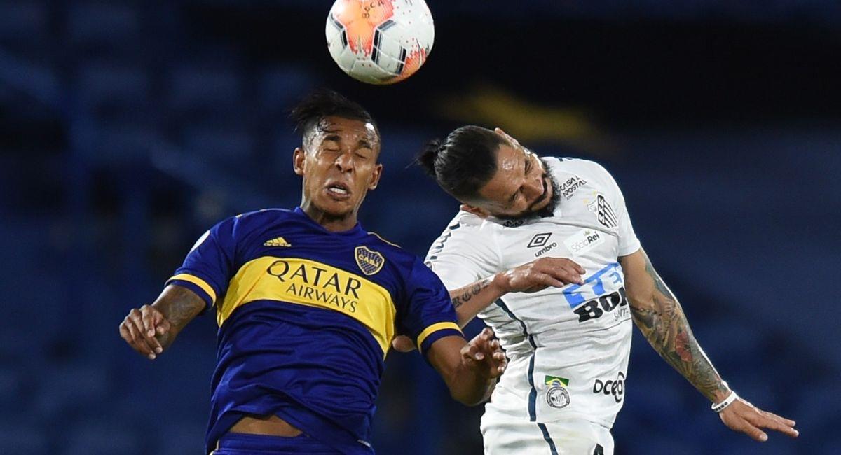 Boca Juniors y Santos deben jugar la revancha en Brasil. Foto: EFE