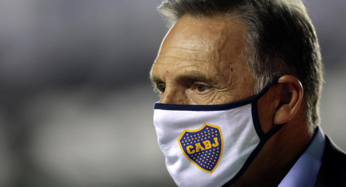 Miguel Ángel Russo habló tras la eliminación de Boca Juniors. Foto: EFE