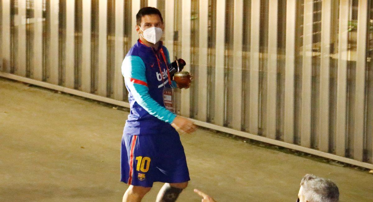 Lionel Messi se perderá dos partidos con el Barcelona. Foto: EFE