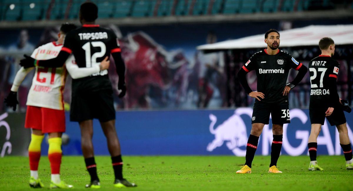 Leverkusen no pudo sumar ante el Leipzig en la Bundesliga. Foto: EFE