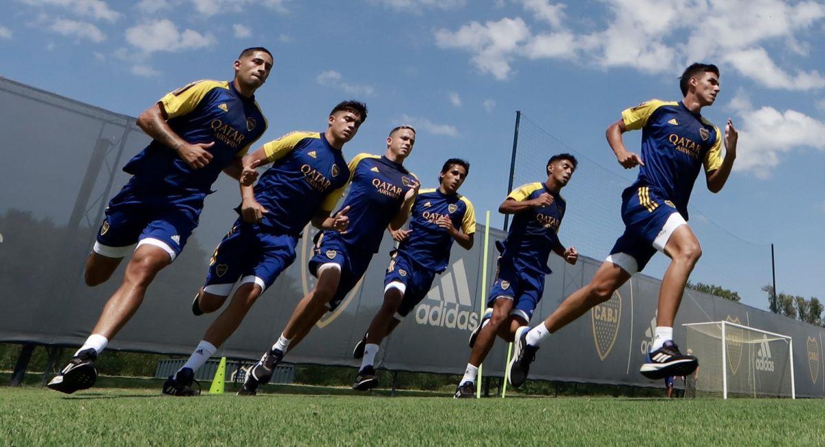 Boca Juniors trabajando en su pretemporada. Foto: Facebook Club Boca Juniors