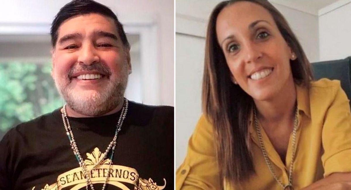 Agustina Cosachov sigue siendo investigada por la muerte de Diego Maradona. Foto: Twitter