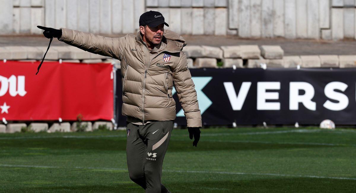 Diego Simeone le tiene gran confianza a su Atlético de Madrid. Foto: EFE