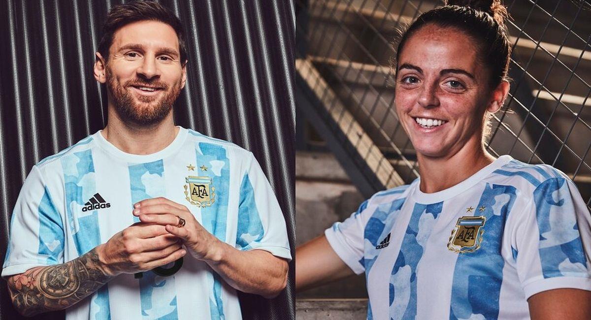 La nueva camiseta de la selección de Argentina. Foto: Prensa adidas