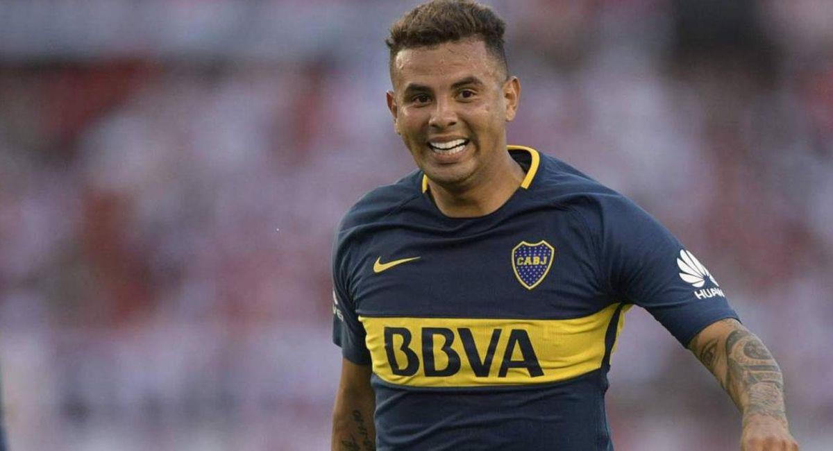 Edwin Cardona sigue de baja en Boca Juniors. Foto: Twitter
