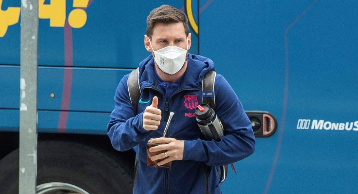 Lionel Messi agradecido por vacunas llegadas a la Conmebol. Foto: EFE