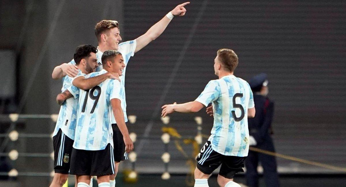 Argentina competirá en fútbol masculino en Tokio 2020. Foto: Twitter